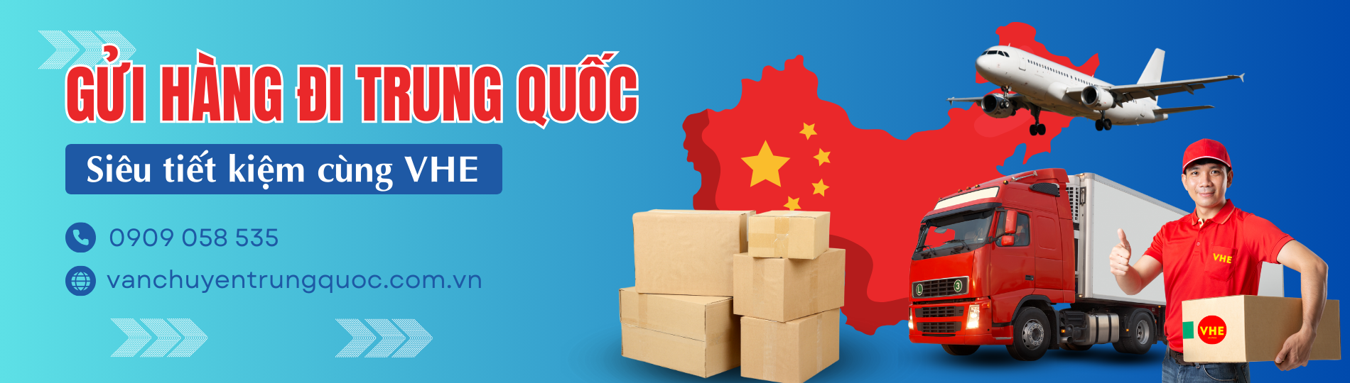gửi hàng đi Trung Quốc